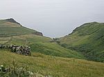 Blick entlang der Westküste