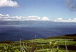 Blick von den Hängen des Pico nach Sao Jorge